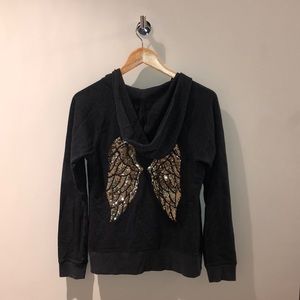 VS angel zip up hoodie